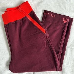 NWOT Adidas Stella Sport capri length sweatpants